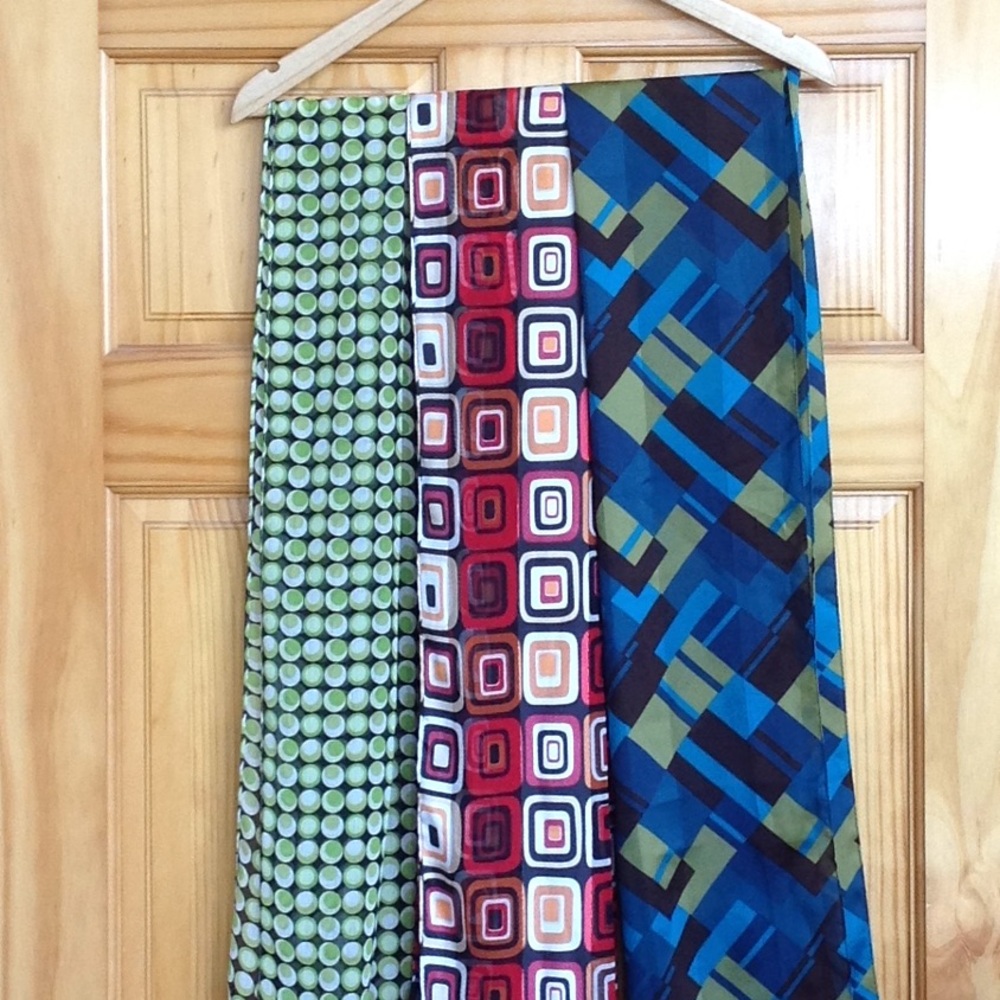 Fun scarves!